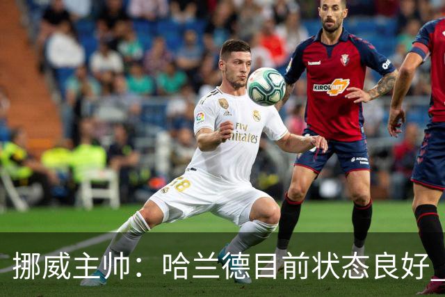 挪威主帅：哈兰德目前状态良好 他是世界上最好的射手